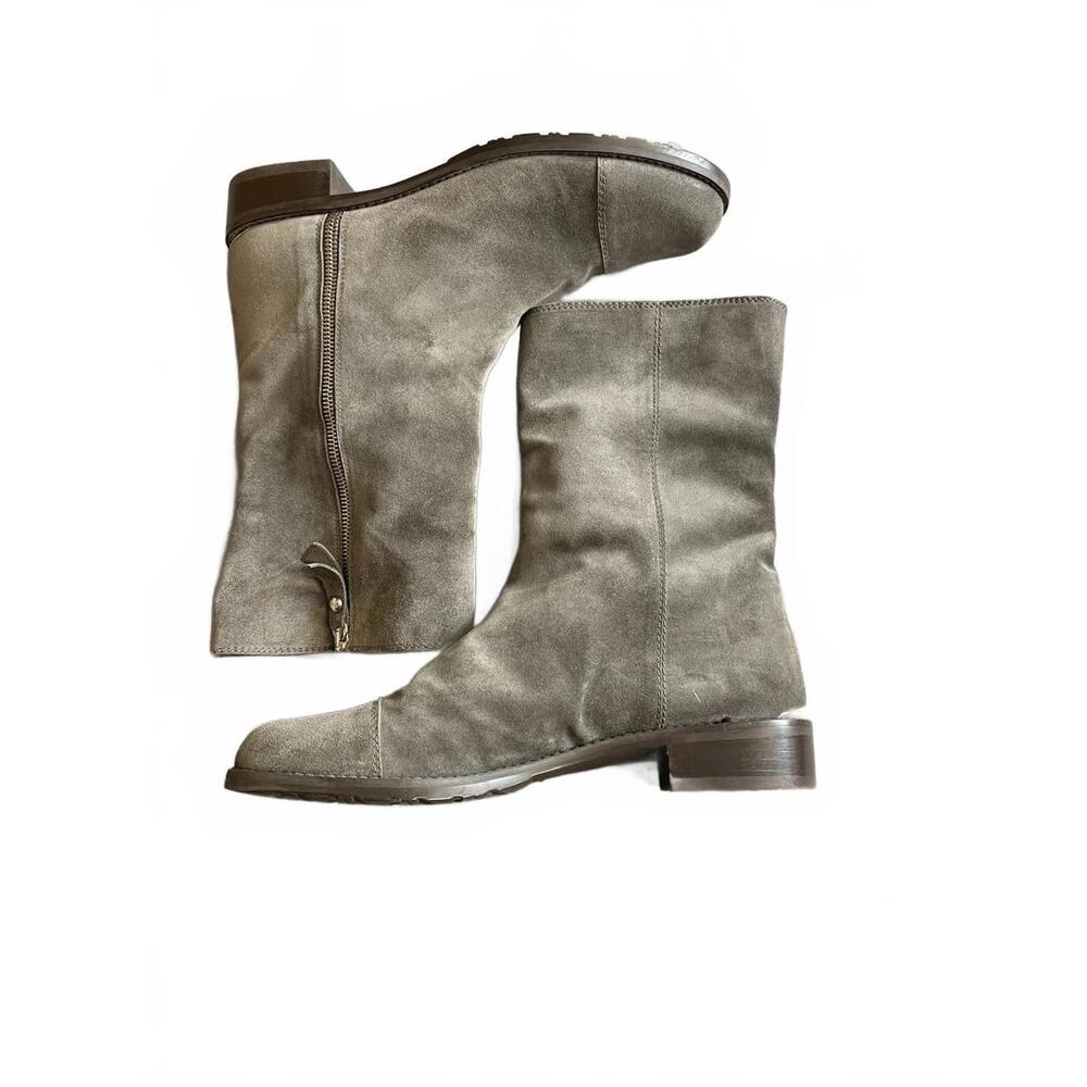 Stuart Weitzman Duluth suede boots 9 - Picture 5 of 11